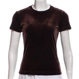 BCBGMaxAzria Velvet Top